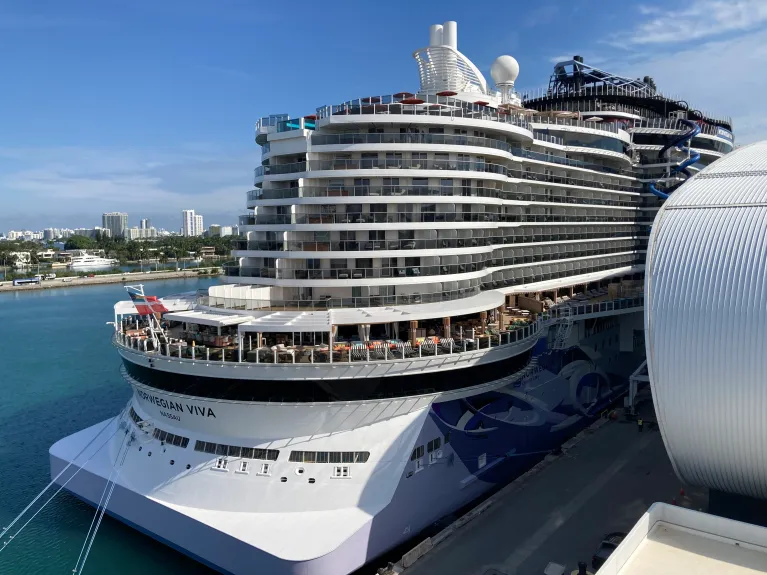 With Puerto Rico market in mind, Norwegian Cruise Line christens new ship Norwegian Viva