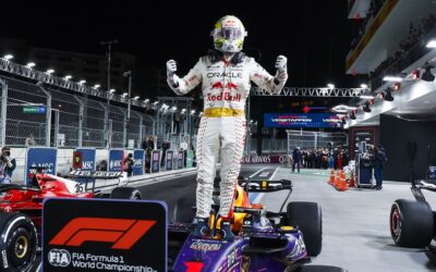 Victoria de Verstappen en el Gran Premio de F1 de Las Vegas delante de Leclerc y Pérez; Sainz 6º y Alonso 9º