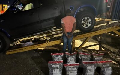 Frustran envío de 40 paquetes de cocaína a Puerto Rico; ocupado en tanque de gasolina