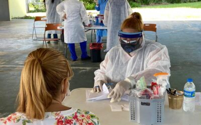 Cayey continúa protegiendo a su población contra el Covid-19 e influenza A/B.