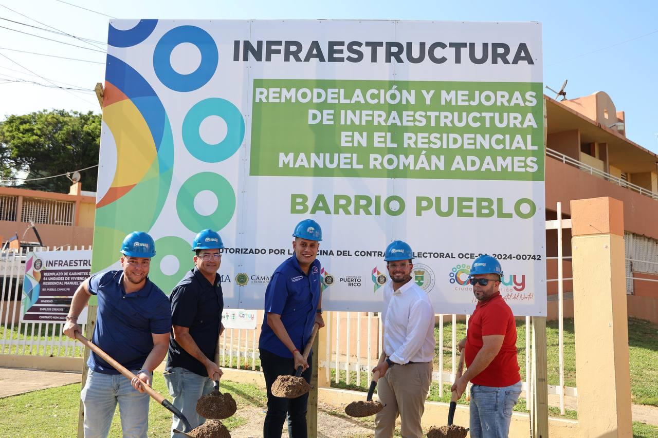 Alcalde de Camuy anuncia proyectos de remodelación en estructuras gubernamentales