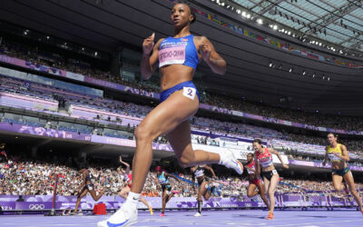 Puertorriqueña Camacho-Quinn vuela en la pista y luce preparada para defender el oro olímpico