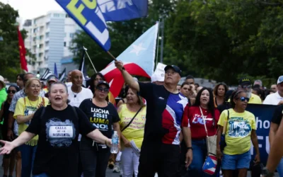 Cientos protestan contra privatización de la AEE en Puerto Rico: “Luma y Genera me jod****n la nevera”